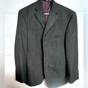 38R haggar enterprise blazer black